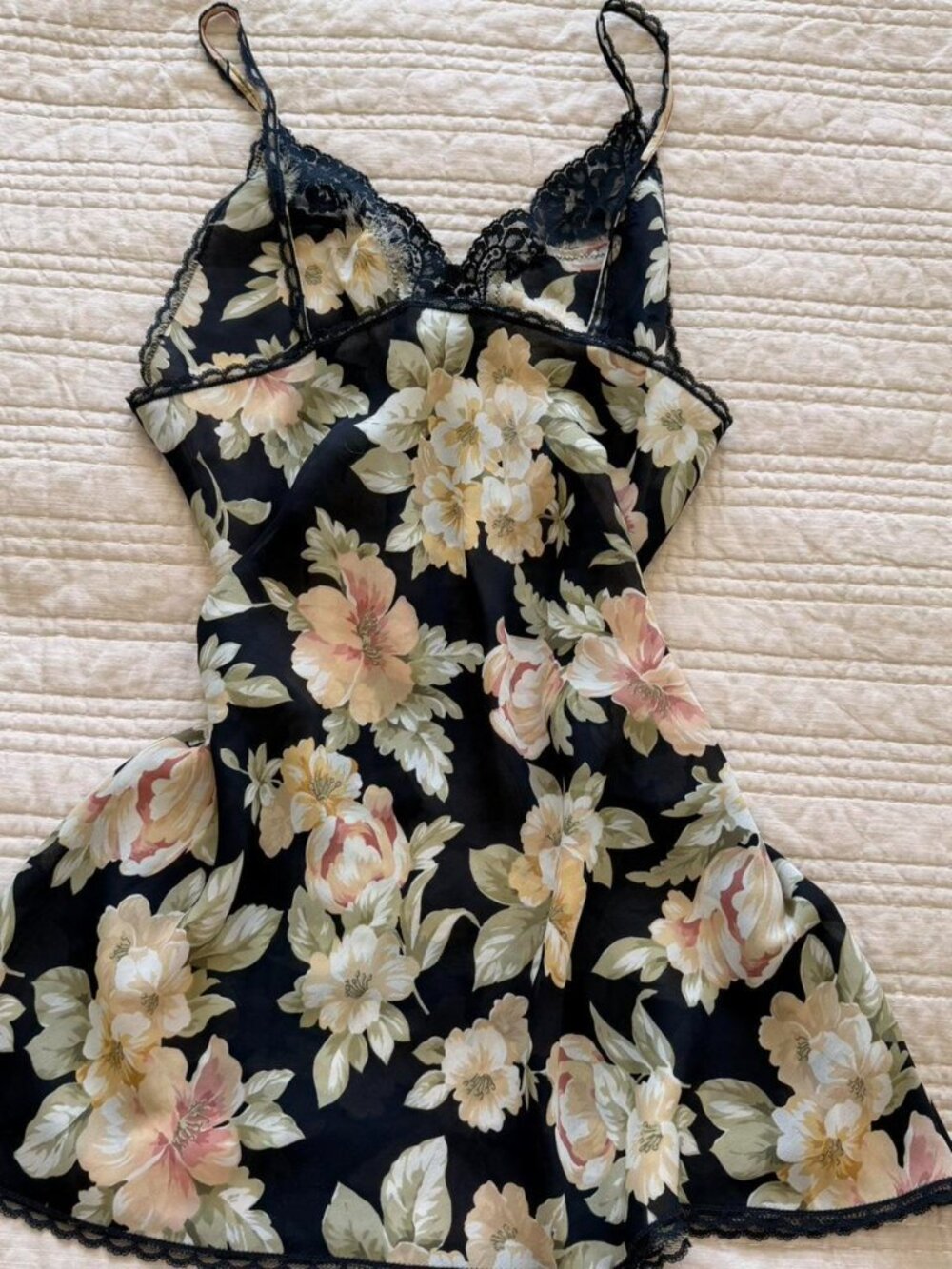 Vintage Lingerie Nightie Dress - Picture 3 of 3